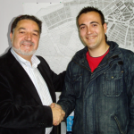 Antonio Martos felicita a Sergio Carrasco