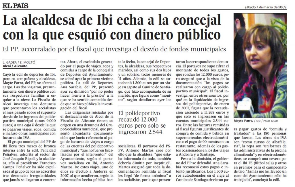El País 07-03-09