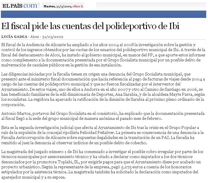 El País 31-03-09