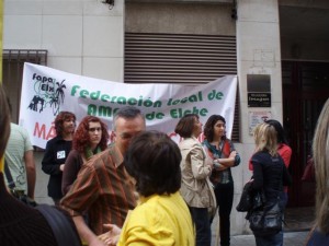 Manifestació en defensa de l'educació pública ahir en Alacant