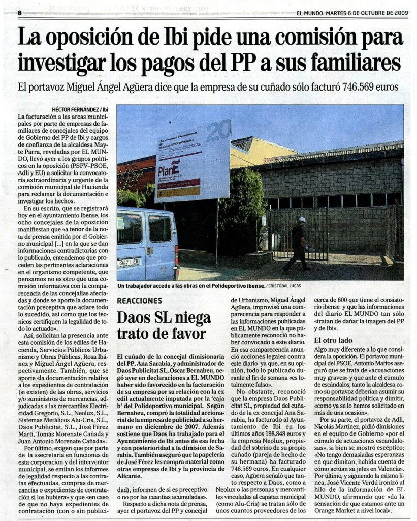 El Mundo 06-10-09