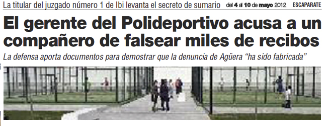 Más sobre el caso de la Caja B del Polideportivo