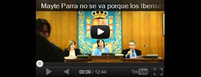 Momentos tensos del Pleno de mayo