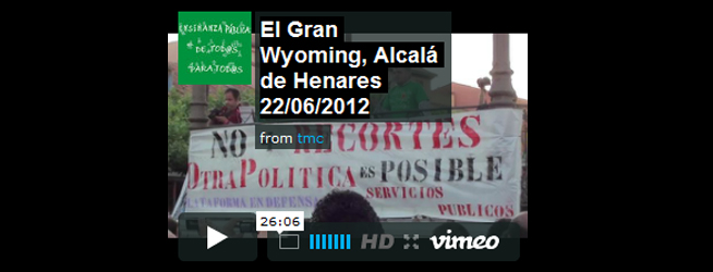 El Gran Wyoming, Alcalá de Henares 22/06/2012