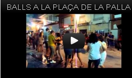 Balls a la Plaça de la Palla