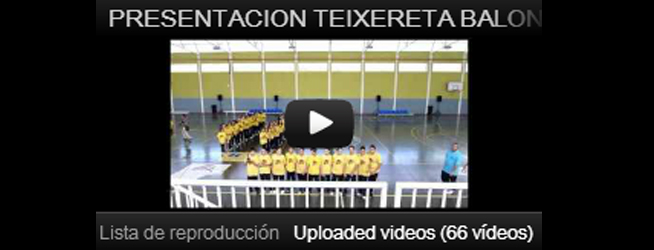 Presentación Teixereta Baloncesto Temporada 2012-2013