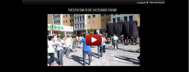 Actos día 9 de Octubre de 2012