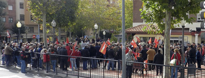 Fotos de la manifestación en Ibi y Alicante