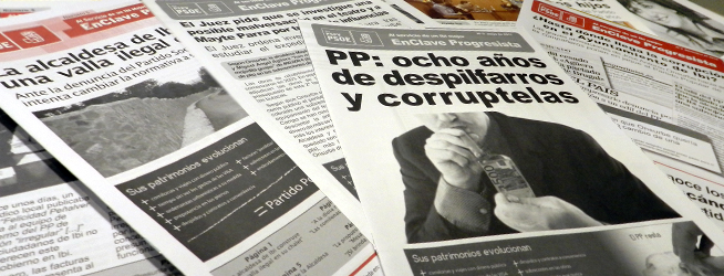 En mayo de 2011 el PSOE ya alertaba de la duplicación de facturas En mayo de 2011 el PSOE ya alertaba de la duplicación de facturas