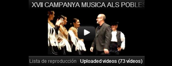 XVII Campanya Música als Pobles Ibi – AVANT: Castell Vermell – Grup Danses d’Ibi 11-11-2012