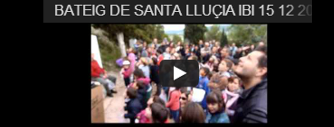 Bateig de Santa Lluçia 15-12-2012