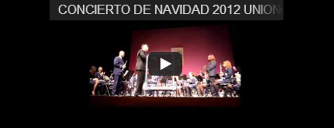 Concierto de Navidad 2012 Unión Musical de Ibi.