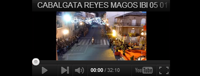 Cabalgata Reyes Magos Ibi 05-01-2013