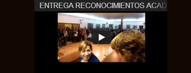 Entrega Reconocimientos Académicos 25-01-2013