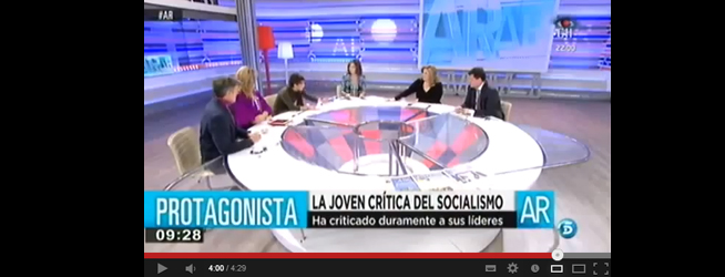 Alfonso Rojo hace el ridículo más esperpéntico menospreciando a Beatriz Talegón