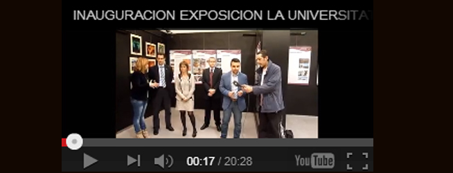 Inauguracion exposicion «La universitat de valencia i els seus entorns naturals»