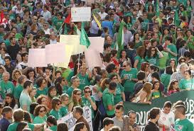 La movilización social y política consigue que se paralice la aprobación de la LOMCE