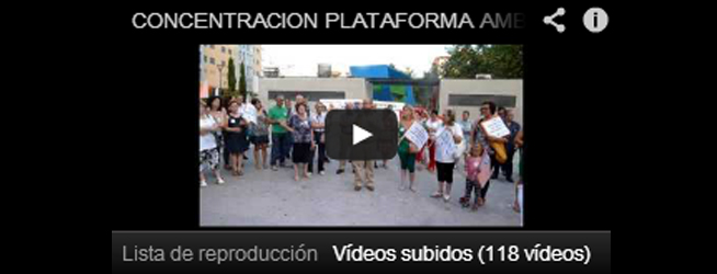 Concentración Plataforma Ambulancia 24 Horas Ibi día 02-07-2013