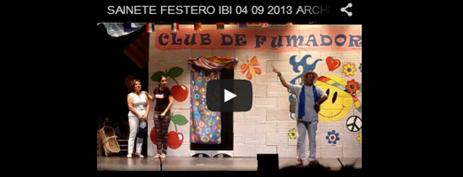 Vídeo Sainete Festero 2013