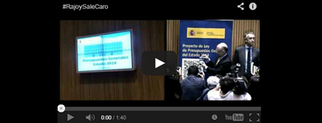 #RajoySaleCaro