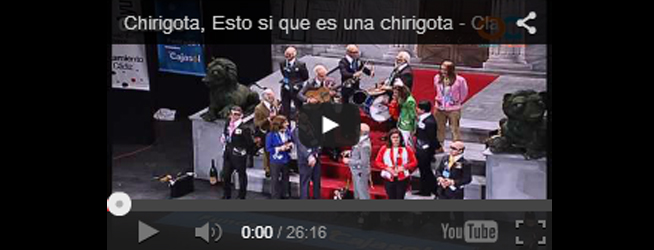 Esto si que es una chirigota