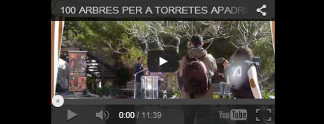100 Arbres per a Torretes : «Apadrina el teu arbre»