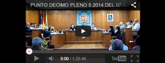 Pleno 5-2014 – Punto 10 – Caso Santa Lucía