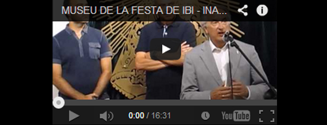 Museu de la Festa d’Ibi – Inauguració de exposició i de la cessió de Vicente Ferrero i familia