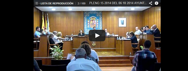 Vídeo Pleno del 06/10/2014