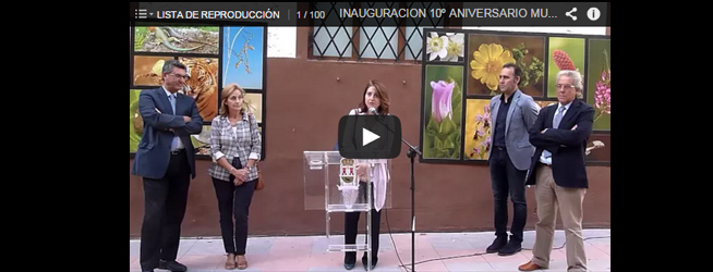 Inauguración 10º aniversario del Museo de la Biodiversidad 25-10-2014