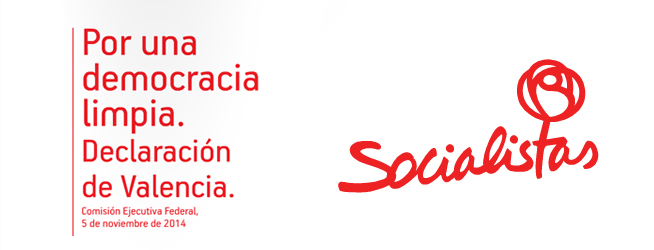 Por una democracia limpia – Declaración Socialistes Valencians