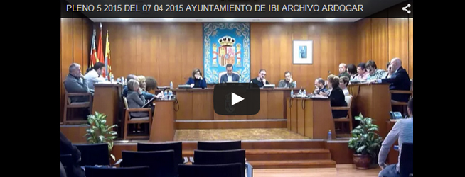 Pleno del 7 de abril de 2015