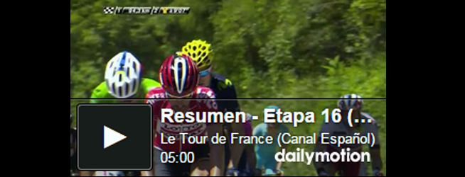 Resumen – Etapa 16 – tourdefrance.es