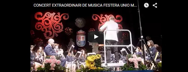 Concert Extraordinari de Música Festera – Unió Musical d’Ibi – 08-09-2015