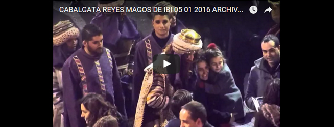 Cabalgata de los Reyes Magos de Ibi 05-01-2016
