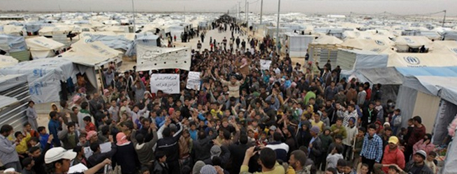 Campanya de recollida de material solidari per als refugiats i desplaçats pel conflicte a Síria