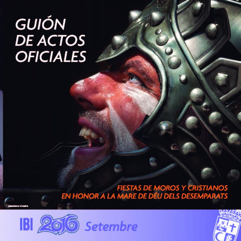 Guión de actos oficiales Fiestas 2016
