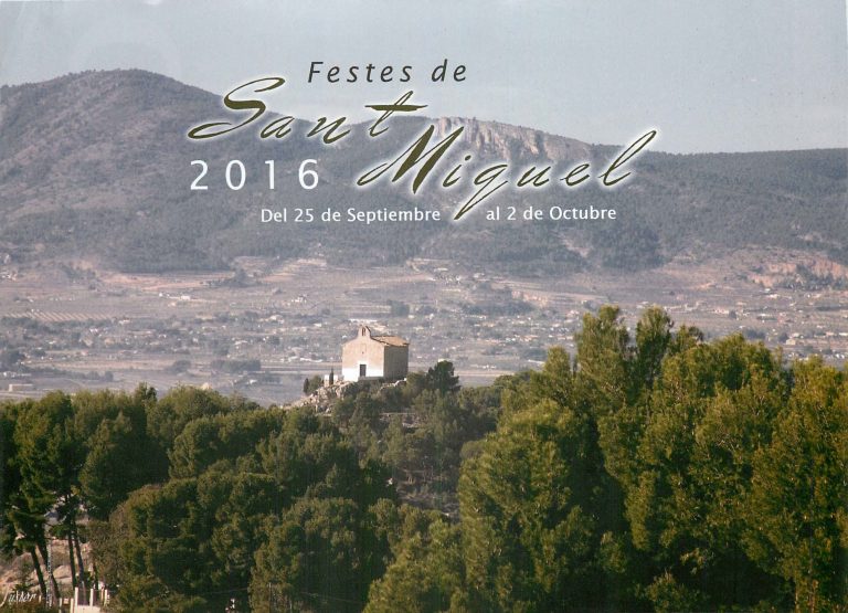 Programa de actos – San Miguel 2016