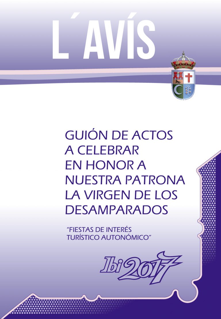 Guión de actos Avís 2017