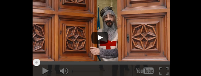 Jaume I al Palau de la Generalitat