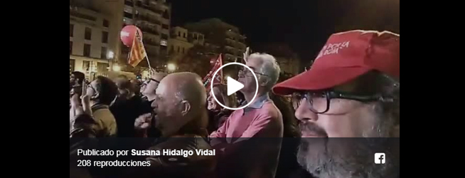 18N: Manifestació per a reclamar un finançament just per a sostenir l’estat social a la Comunitat Valenciana
