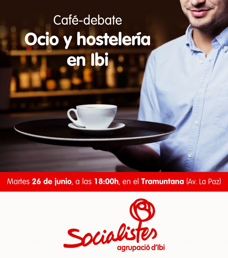 Café-debate sobre el ocio y la hostelería en Ibi