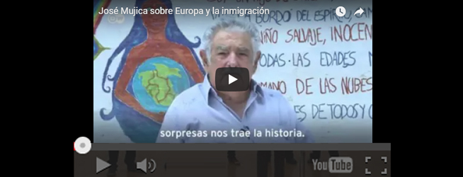 VÍDEO – «José Mújica sobre Europa y la inmigración»