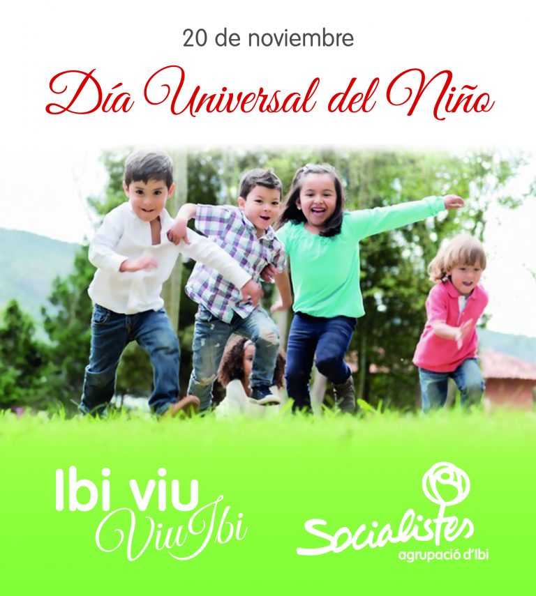 20 de noviembre: Día Universal del Niño