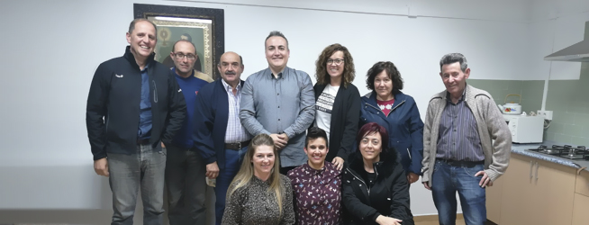 Los concejales Socialistas Sergio Carrasco y Nuria Pina, se reúnen con la nueva directiva de la Asociación de Vecinos del Barrio Camino de San Pascual