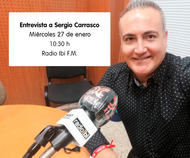 Entrevista a Sergio Carrasco en Radio Ibi – 27/01/2021