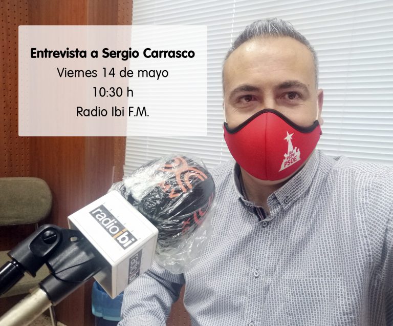 Entrevista a Sergio Carrasco en Radio Ibi – 11/06/2021