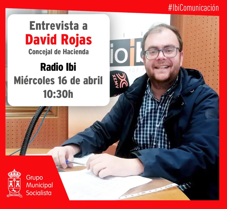Entrevista a David Rojas, concejal de Hacienda y Contratación – 16/04/25